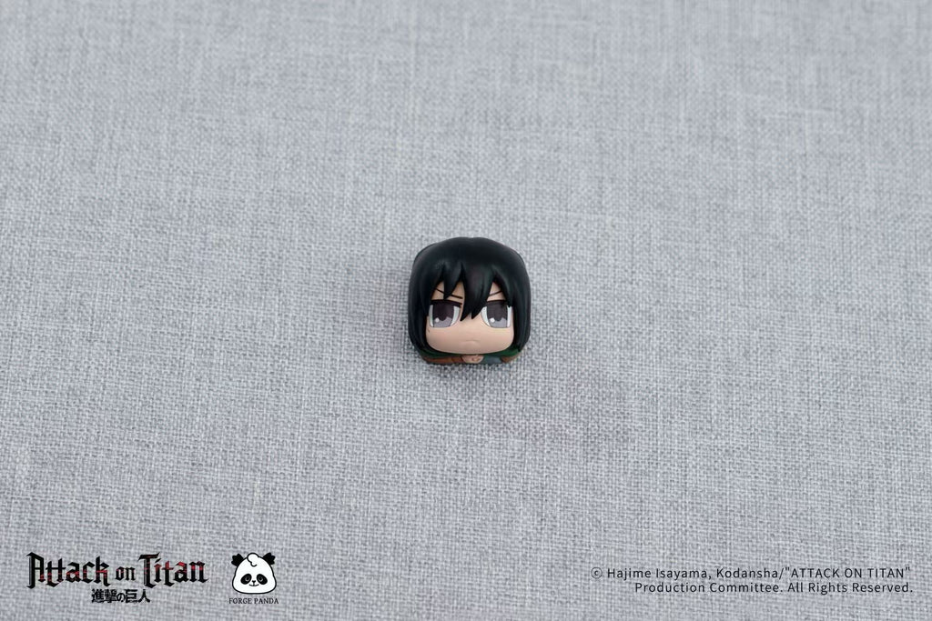 F Attack on Titan Chibi Artisan Resin Keycaps - Blind Box
