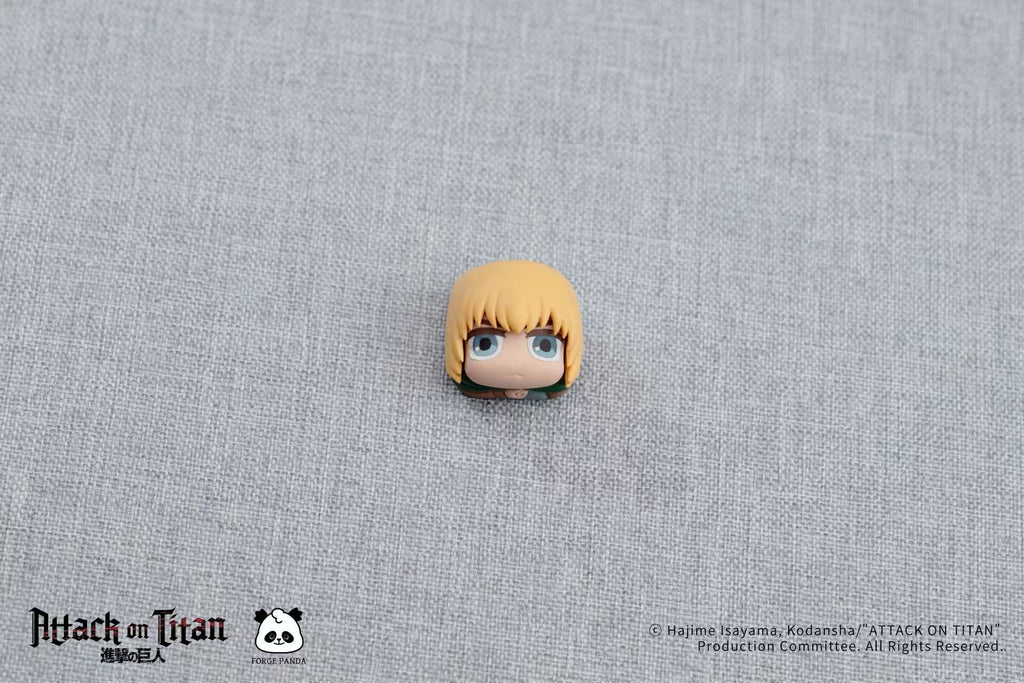 F Attack on Titan Chibi Artisan Resin Keycaps - Blind Box