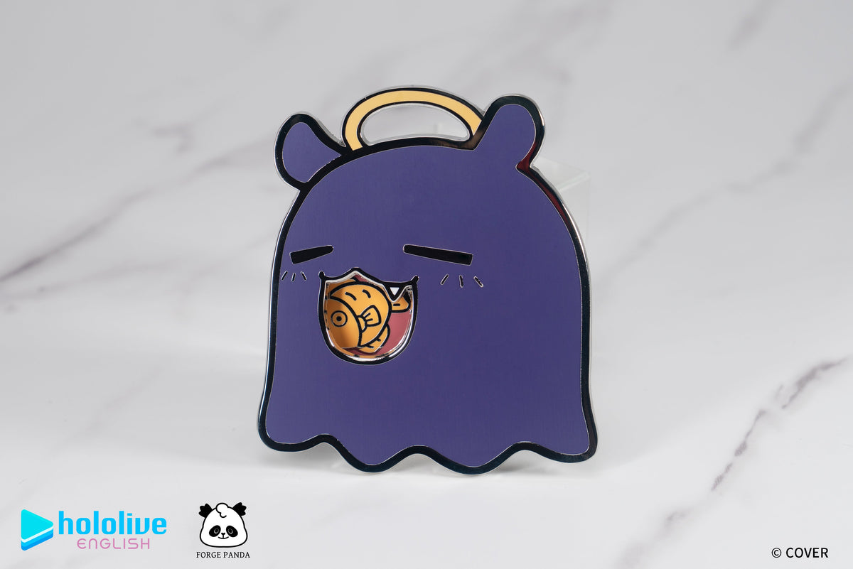 F Takodachi (Food) Spinning Pin
