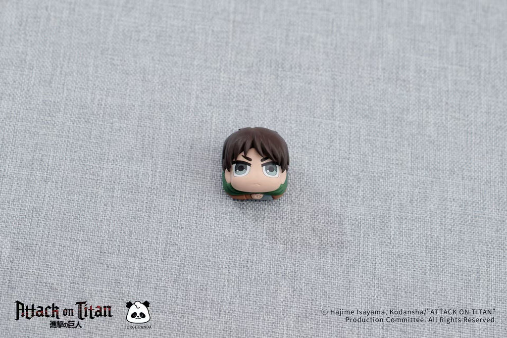 F Attack on Titan Chibi Artisan Resin Keycaps - Blind Box
