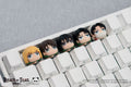 F Attack on Titan Chibi Artisan Resin Keycaps - Blind Box