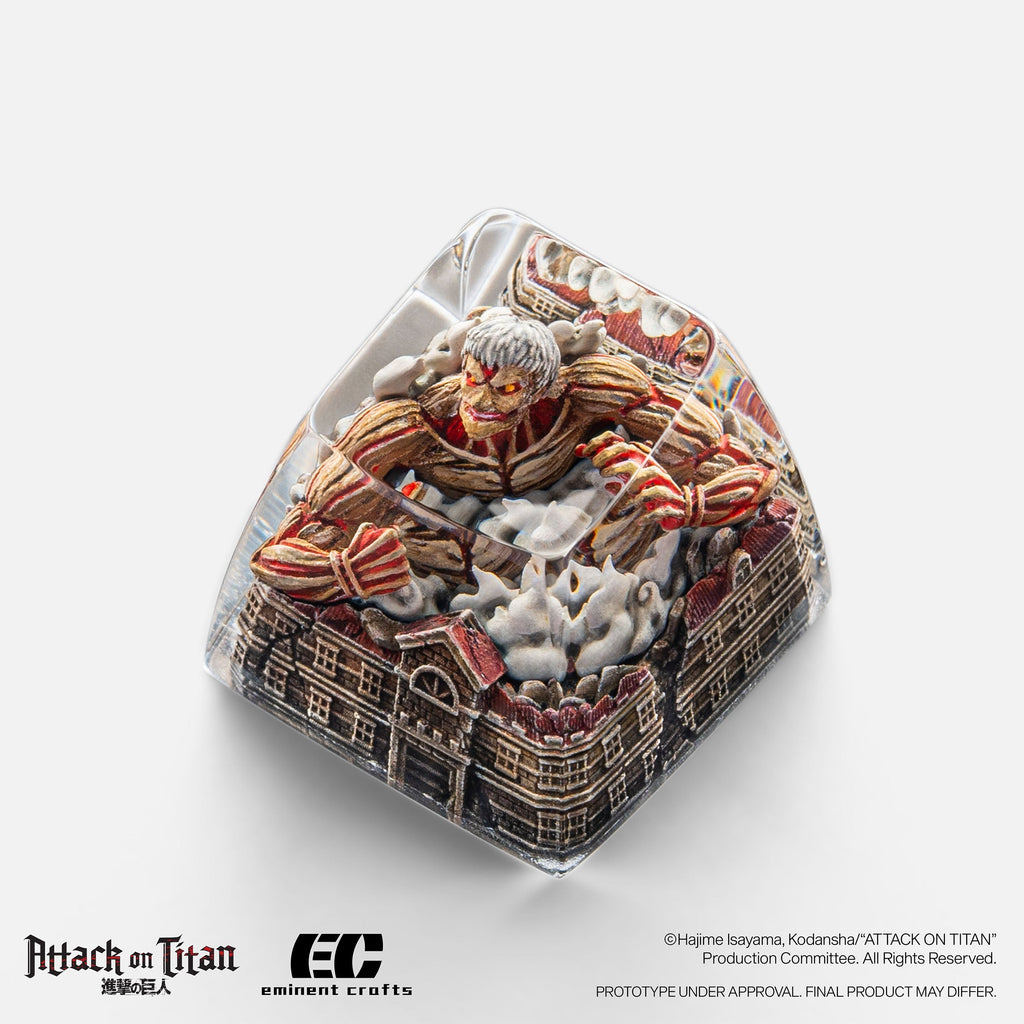 F Armored Titan - Attack on Titan - Artisan Resin Keycap