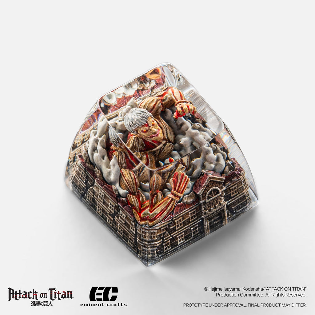 F Armored Titan - Attack on Titan - Artisan Resin Keycap