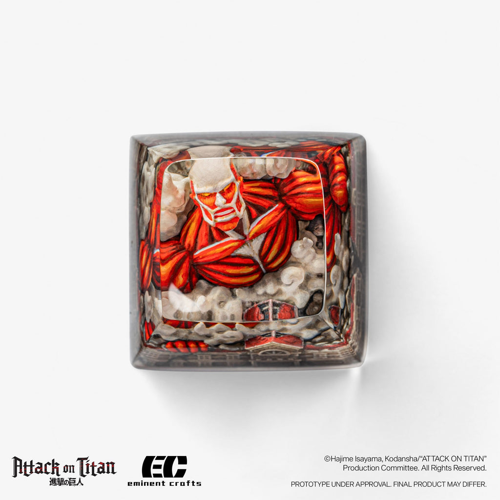 F Colossal Titan - Attack on Titan - Artisan Resin Keycap