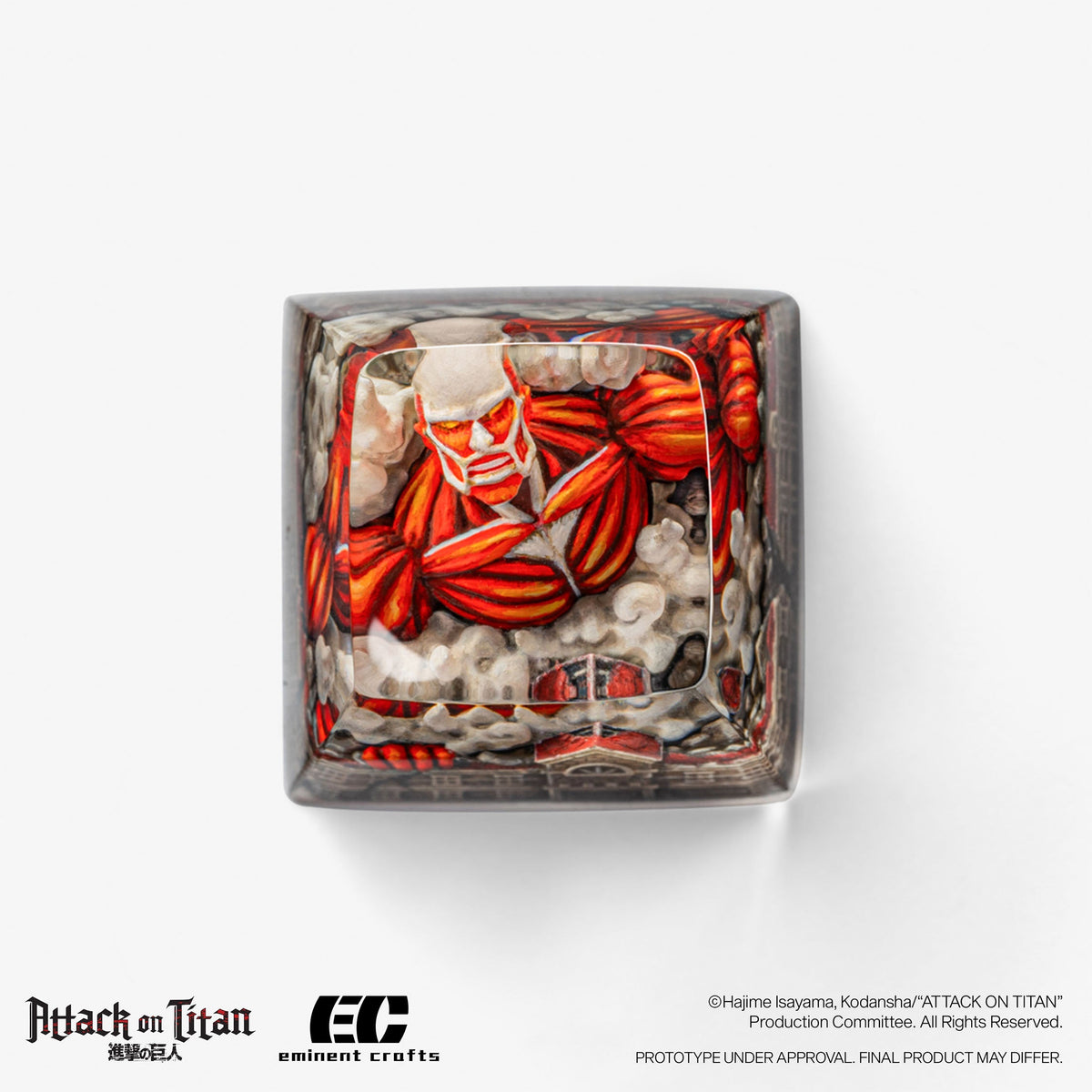 F Colossal Titan - Attack on Titan - Artisan Resin Keycap