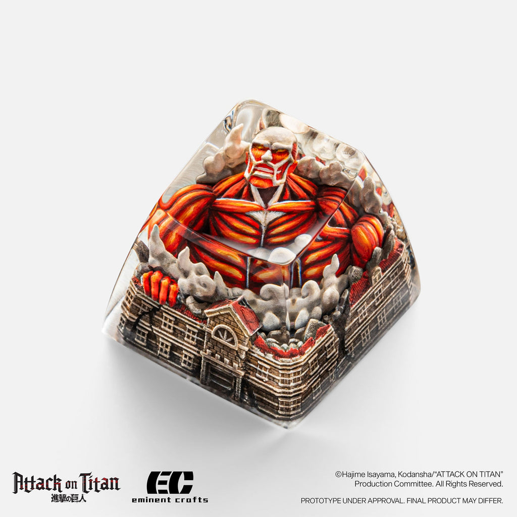 F Colossal Titan - Attack on Titan - Artisan Resin Keycap