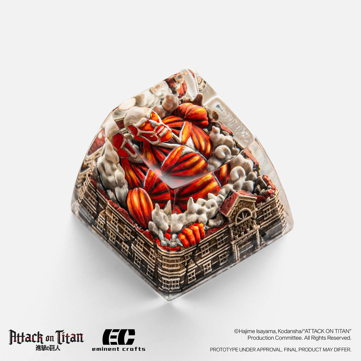 F Colossal Titan - Attack on Titan - Artisan Resin Keycap