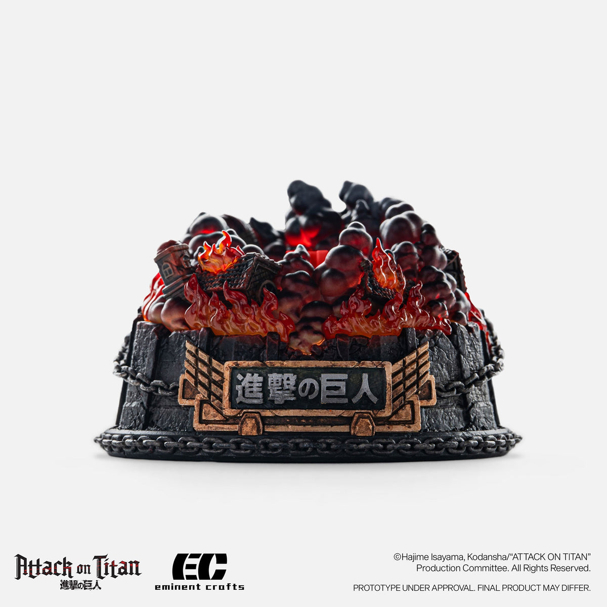 F Fight for Paradis - Attack on Titan - Diorama Keycap Holder