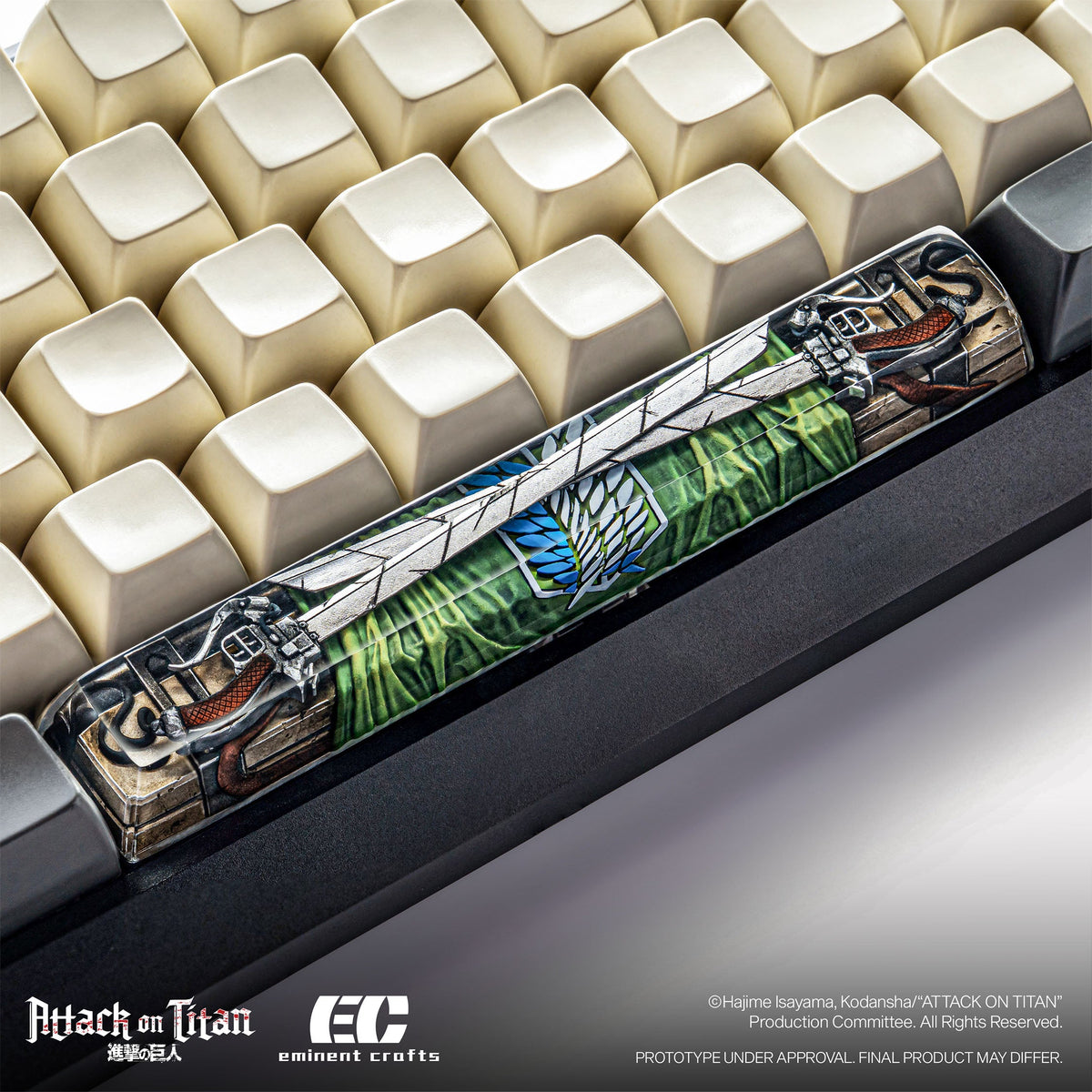 F ODM Gear - Attack on Titan - Artisan Resin Keycap