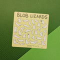 Blob Lizards Sticker Sheet