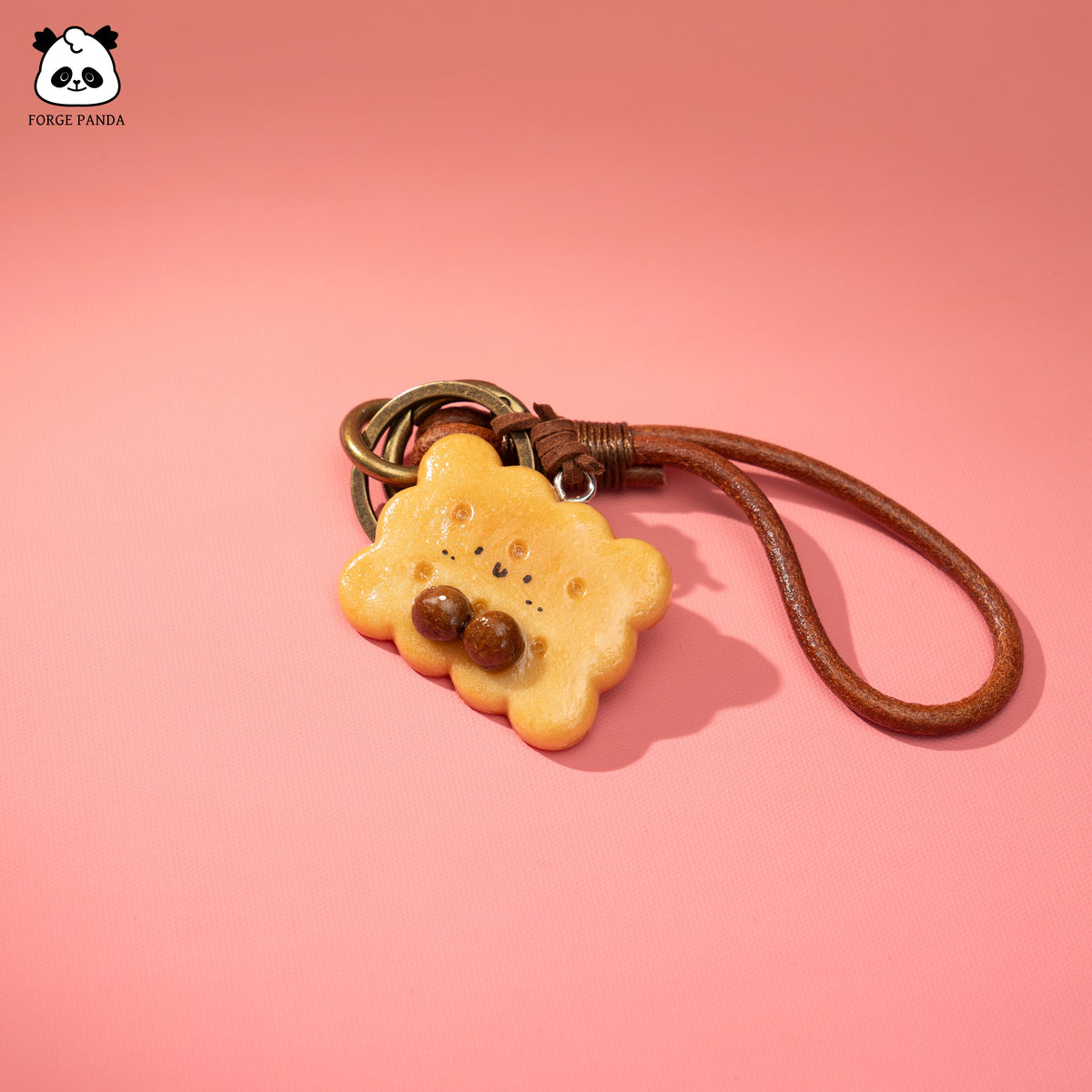 F Bread Bag Charm (Made with real bread) - Forge Panda Originals