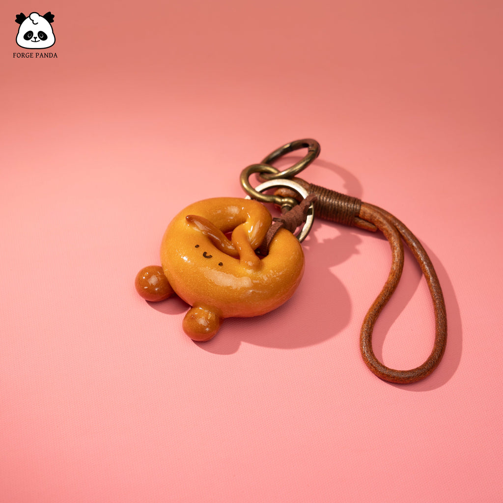 F Bread Bag Charm (Made with real bread) - Forge Panda Originals