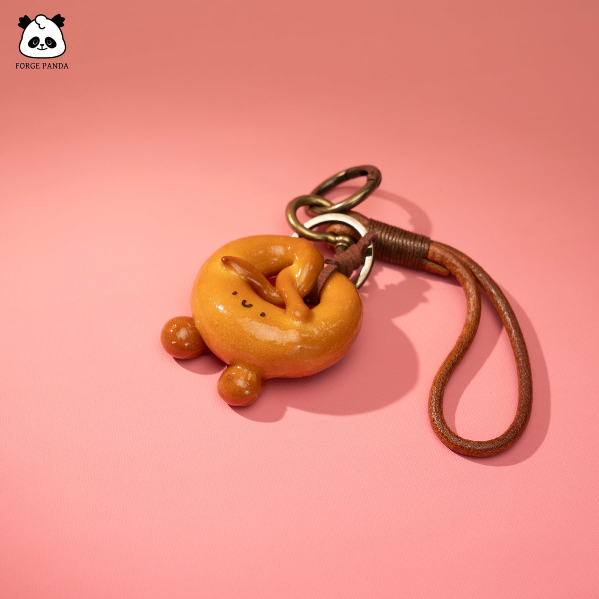 F Bread Bag Charm (Made with real bread) - Forge Panda Originals