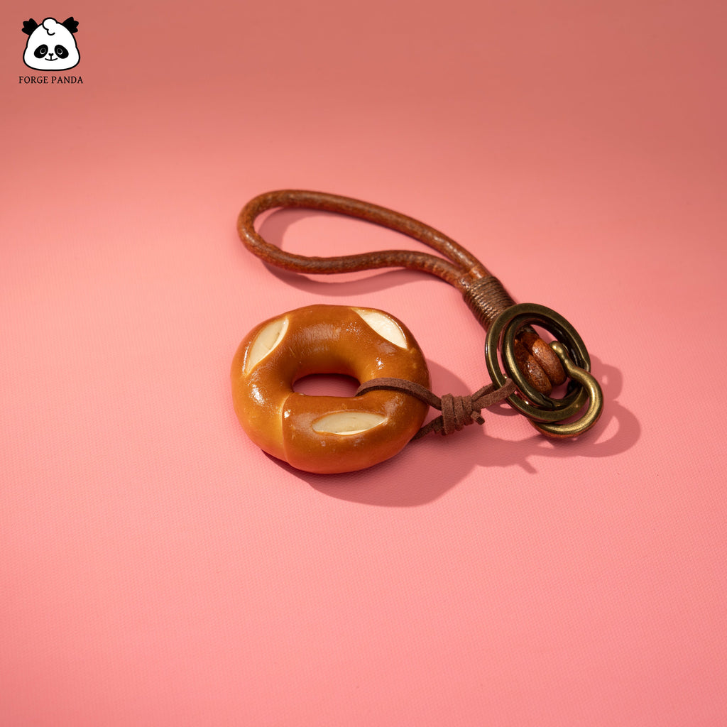 F Bread Bag Charm (Made with real bread) - Forge Panda Originals