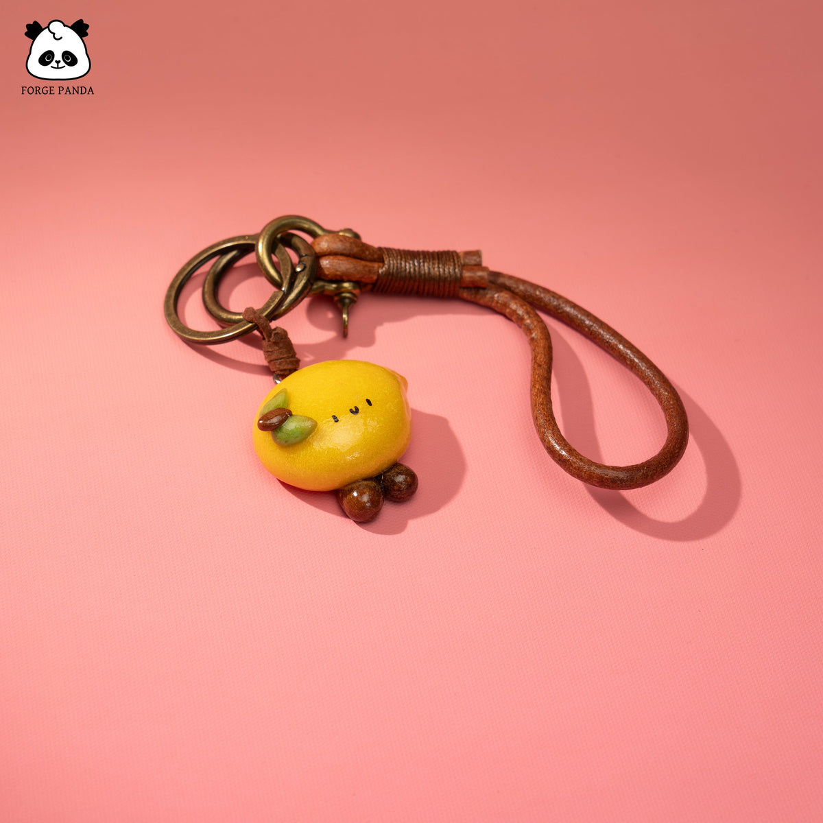 F Bread Bag Charm (Made with real bread) - Forge Panda Originals