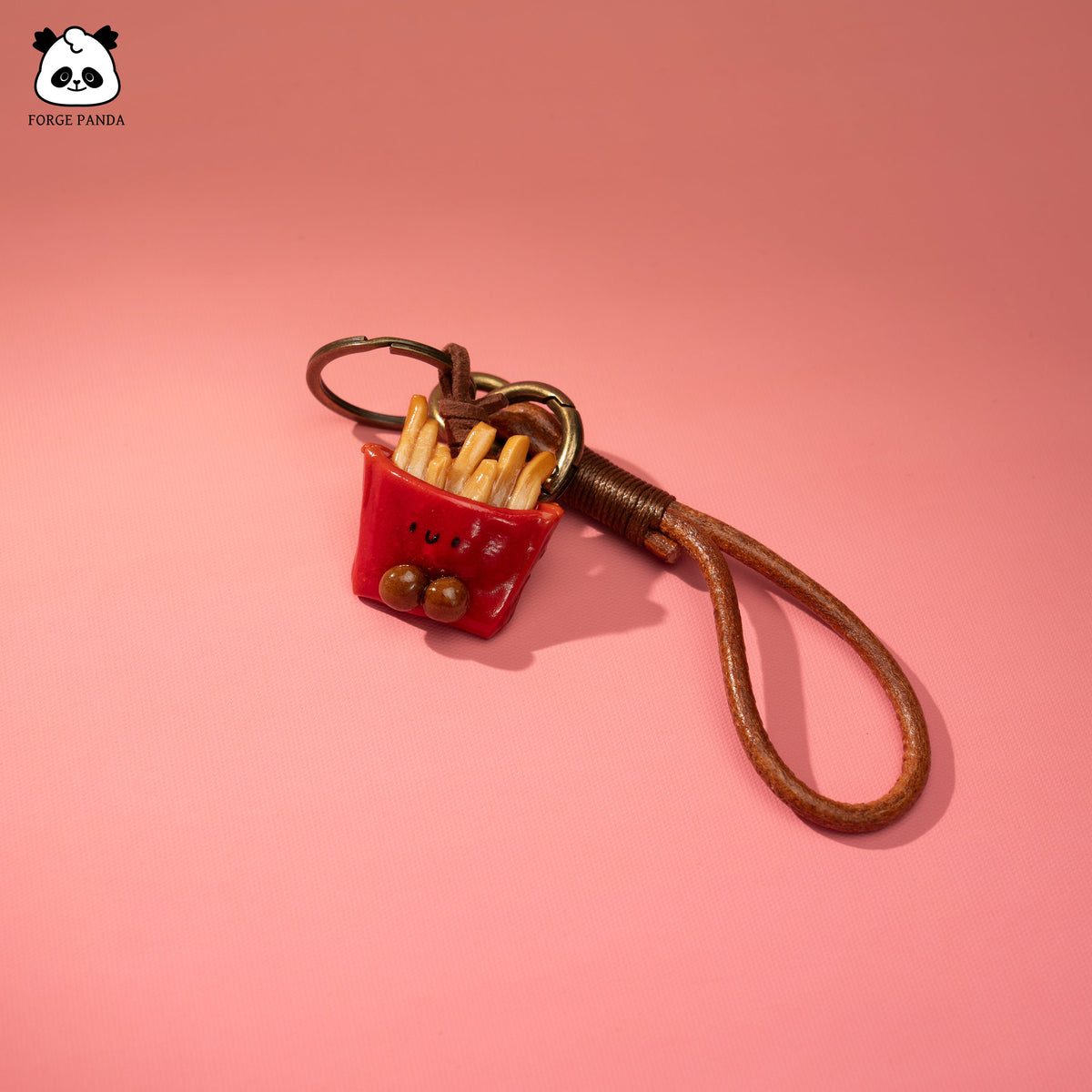 F Bread Bag Charm (Made with real bread) - Forge Panda Originals