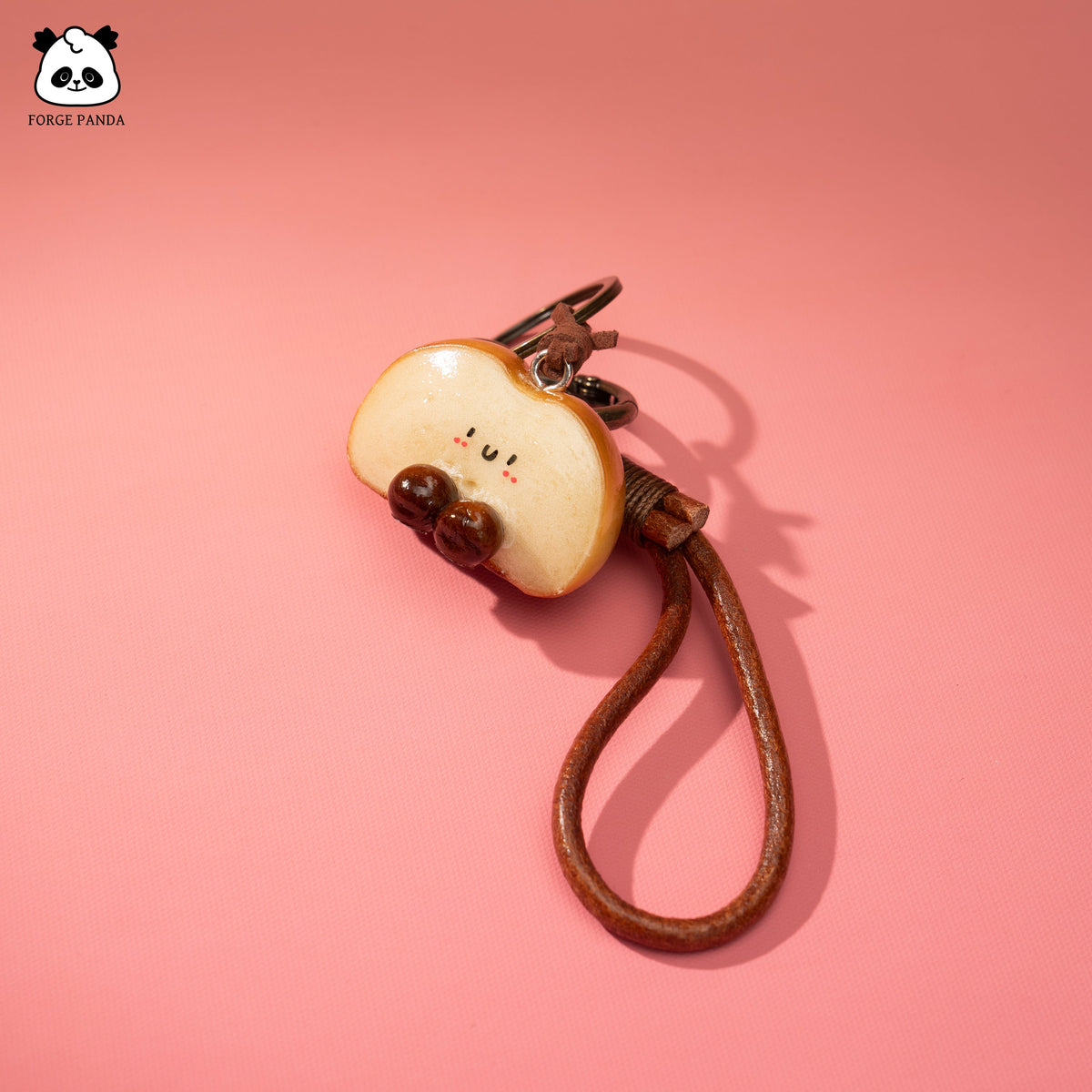 F Bread Bag Charm (Made with real bread) - Forge Panda Originals