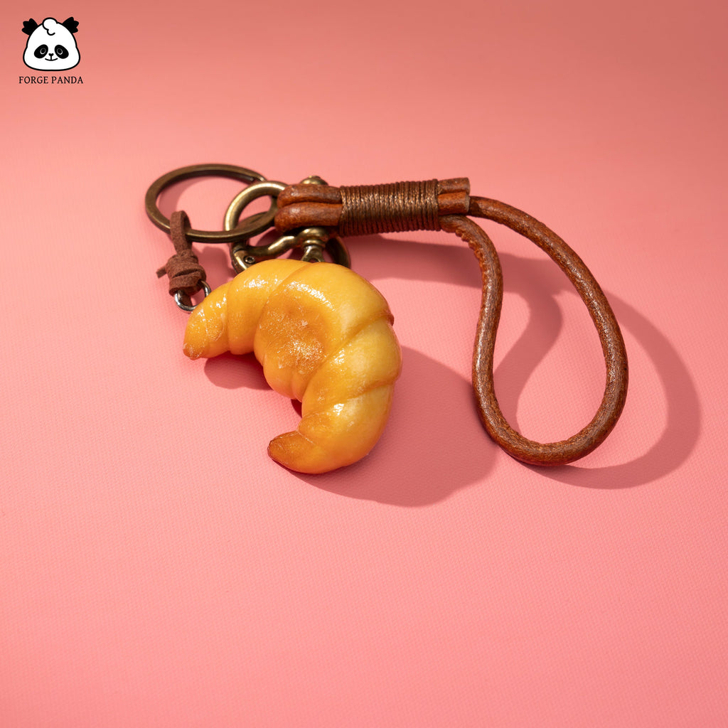 F Bread Bag Charm (Made with real bread) - Forge Panda Originals