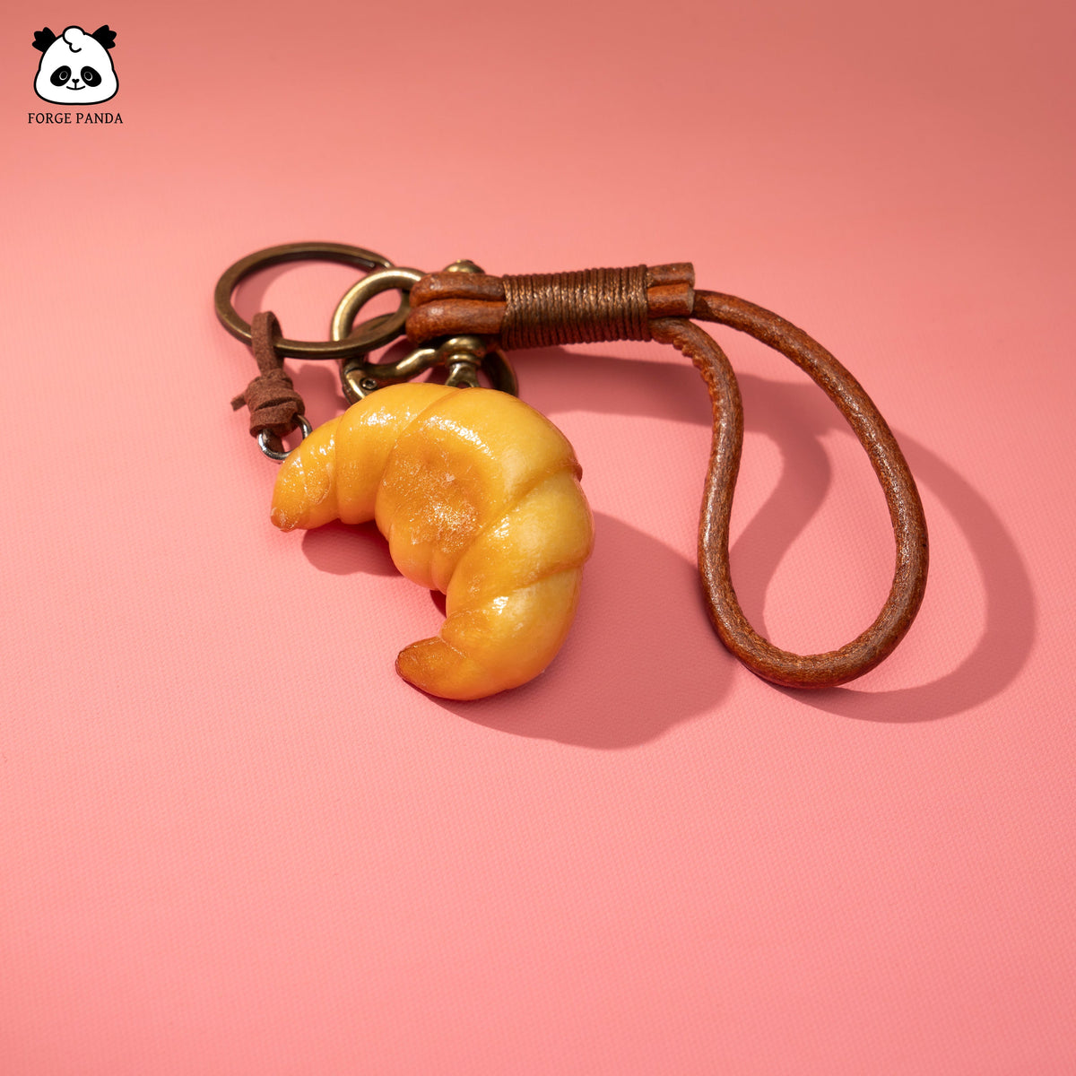 F Bread Bag Charm (Made with real bread) - Forge Panda Originals
