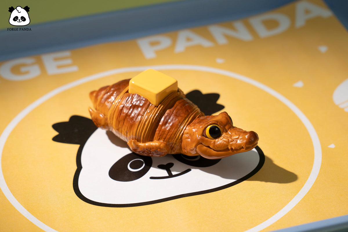 F Croissant Croco (Fidget Toy) - Forge Panda Originals