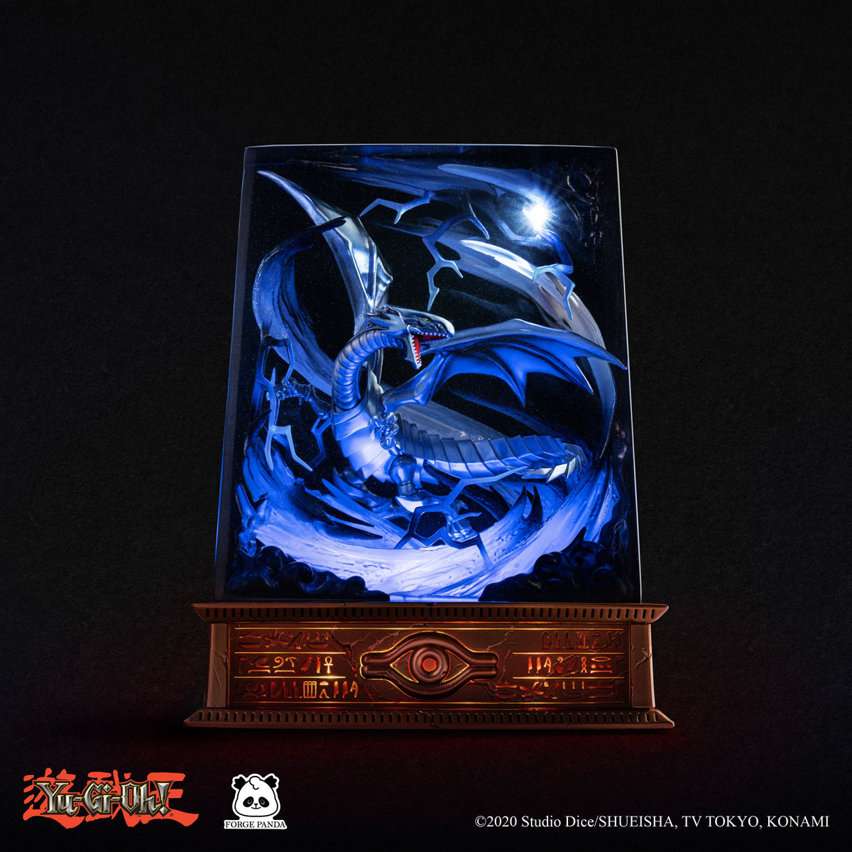 F Blue-Eyes White Dragon Diorama LED Lamp - Yu-Gi-Oh!