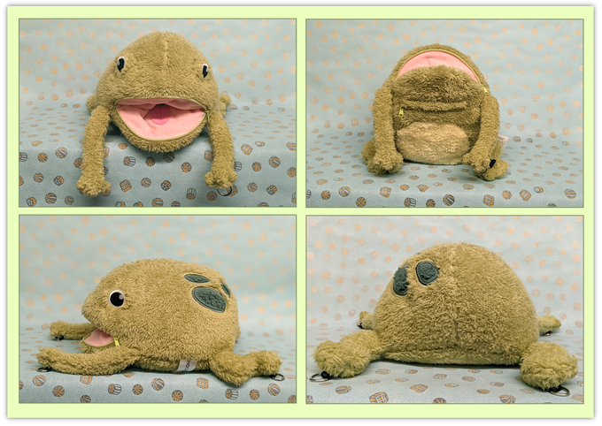 Frog Plush Bag
