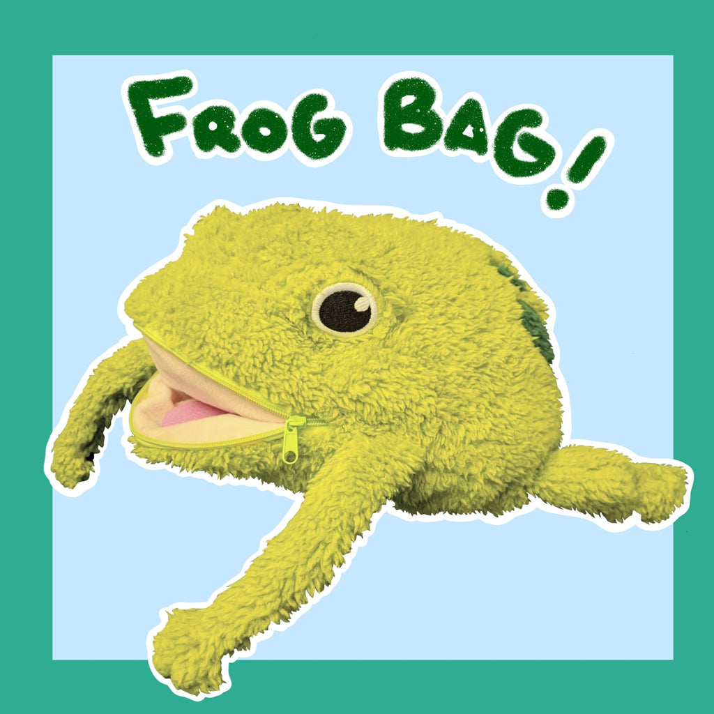 Frog Plush Bag