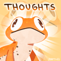 Gecko Thoughts Print
