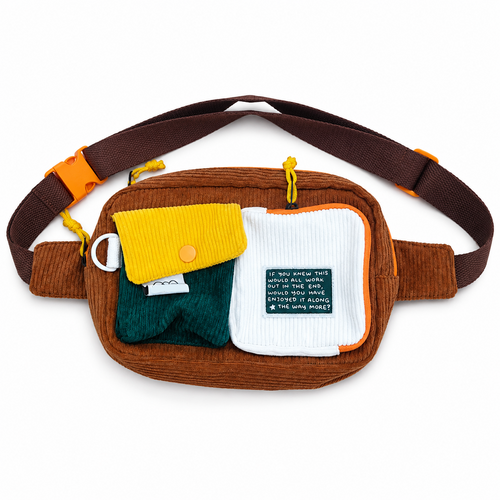 K HIKOKI: Corduroy Waist Fanny Pack