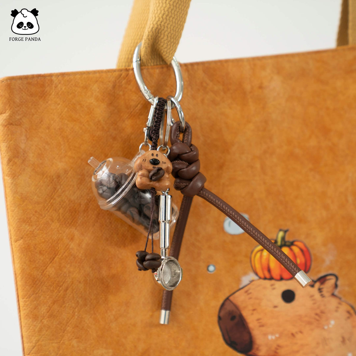 F Coffee Charm