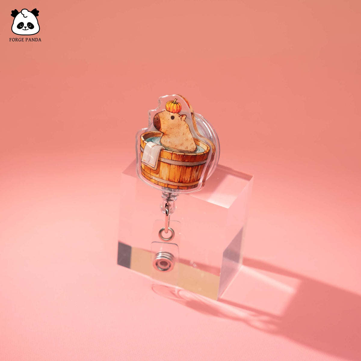 F Badge Reel