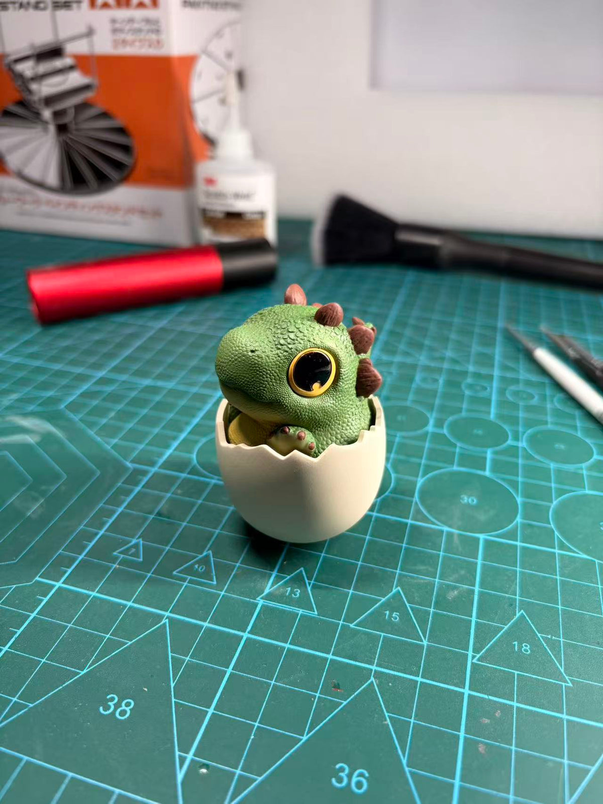 F Dinosaur Series Roly-Poly Fidget Clickers - Forge Panda Originals