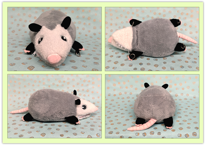 Opossum Plush Bag