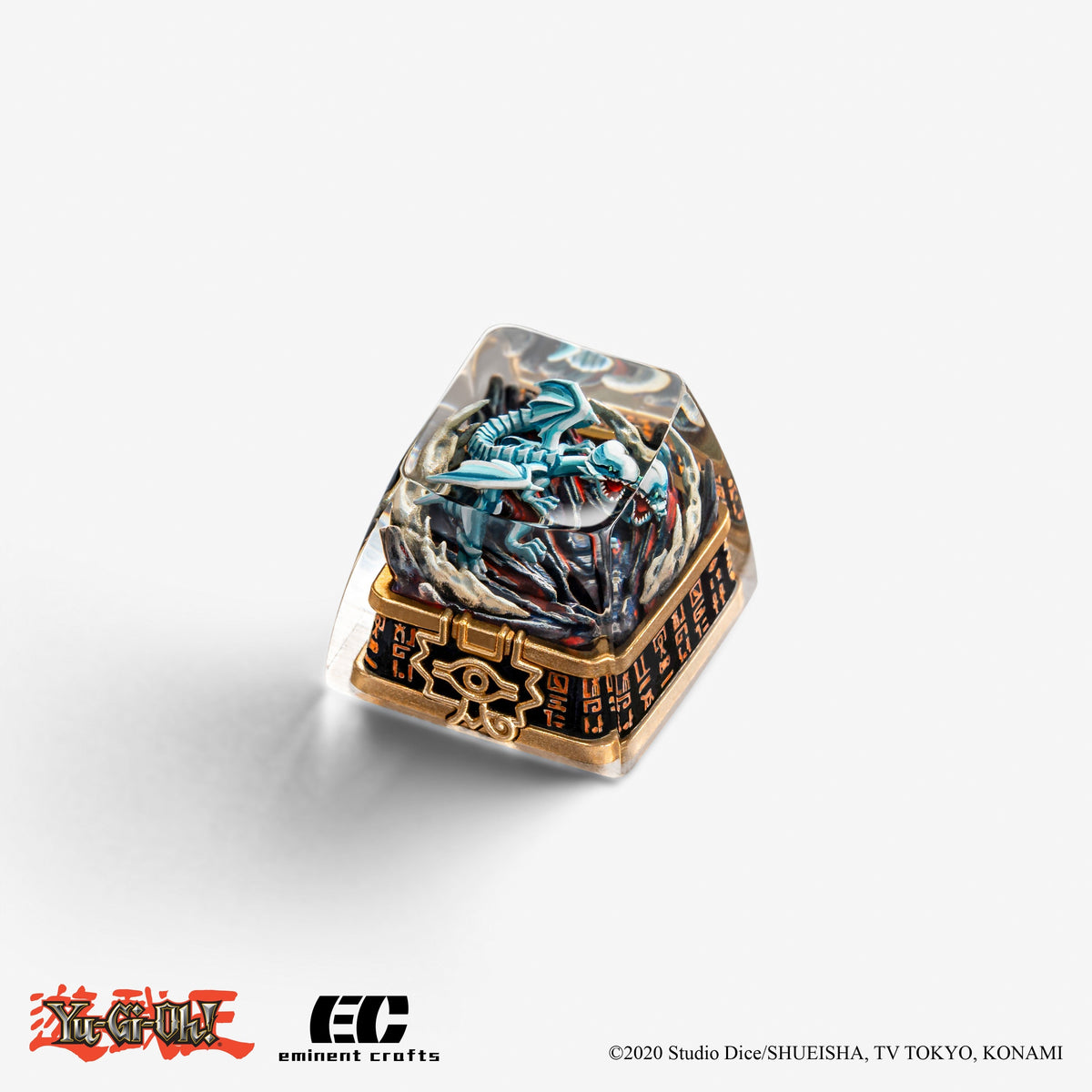 F Blue-Eyes White Dragon Yu-Gi-Oh! Artisan Resin Keycap
