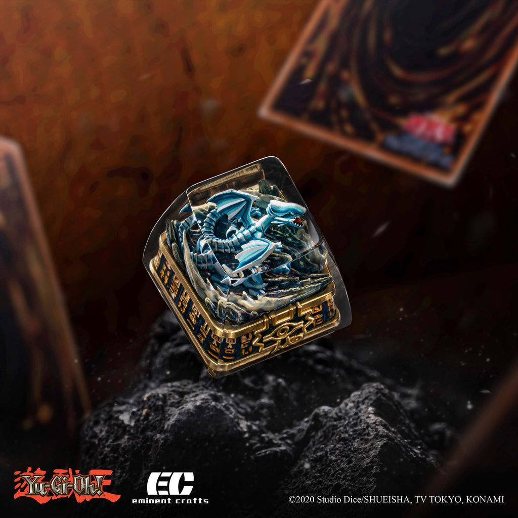 F Blue-Eyes White Dragon Yu-Gi-Oh! Artisan Resin Keycap
