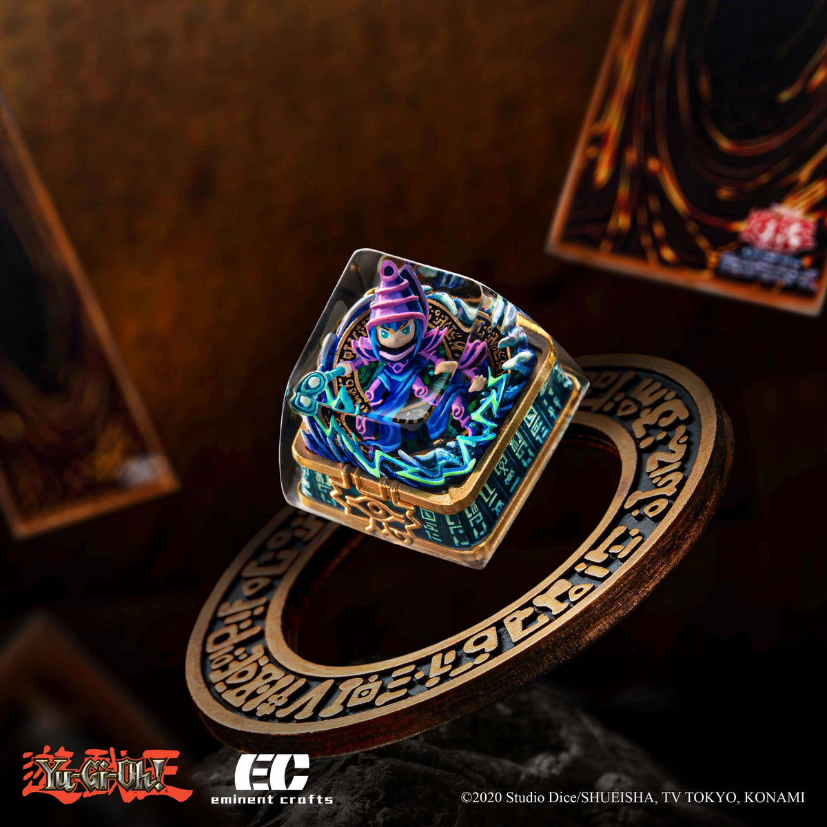 F Dark Magician Yu-Gi-Oh! Artisan Resin Keycap