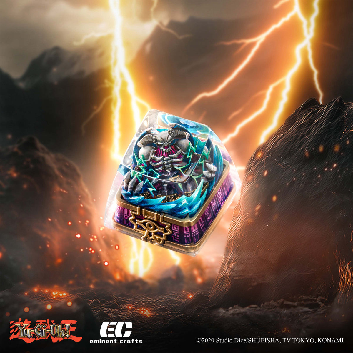 F Summoned Skull Yu-Gi-Oh! Artisan Resin Keycap
