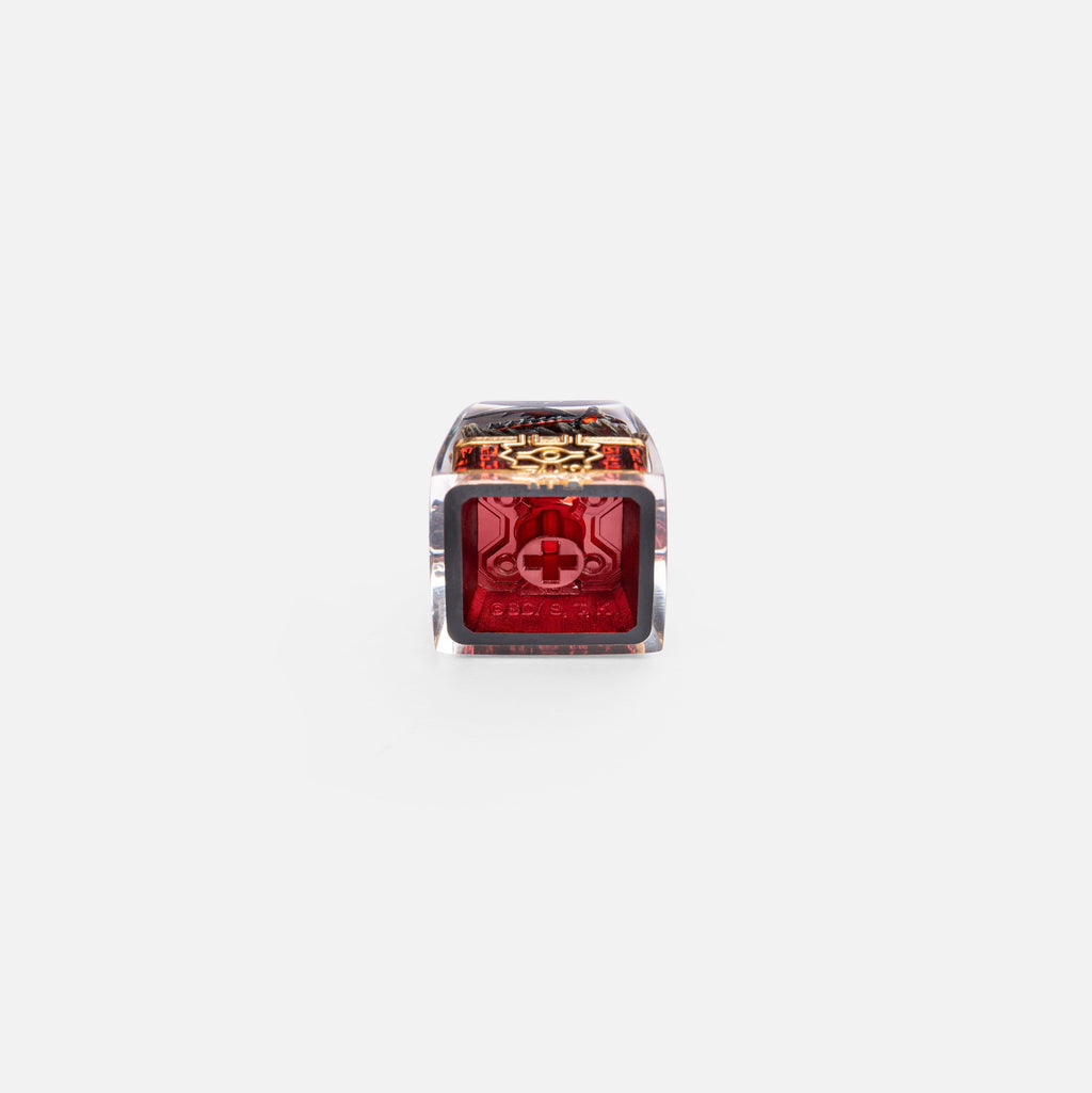 F Red Eyes Black Dragon Yu-Gi-Oh! Artisan Resin Keycap
