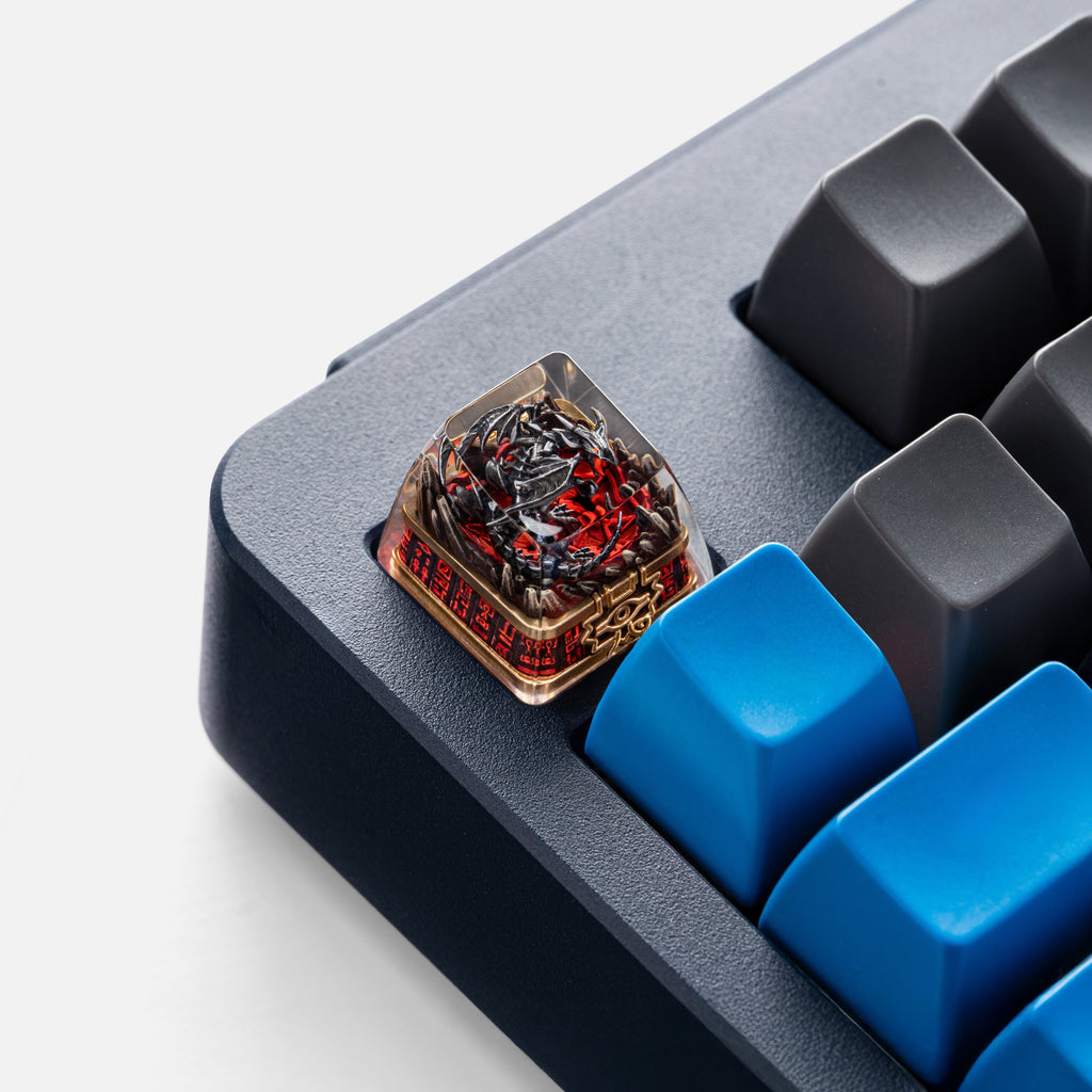F Red Eyes Black Dragon Yu-Gi-Oh! Artisan Resin Keycap