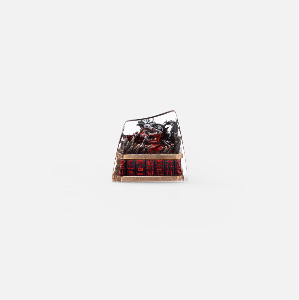 F Red Eyes Black Dragon Yu-Gi-Oh! Artisan Resin Keycap