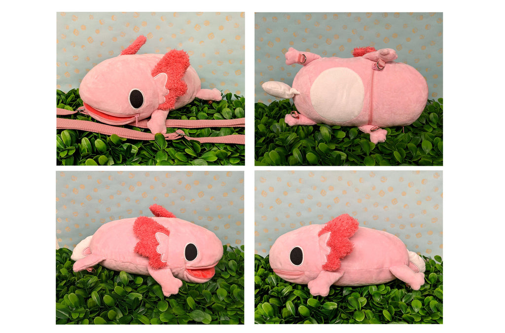Axolotl Plush Bag