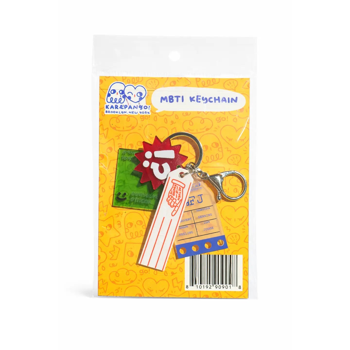 K MBTI Keychain