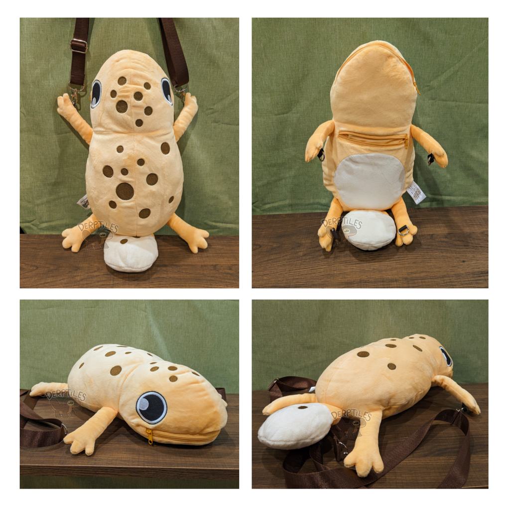 Leopard Gecko Plush Bag