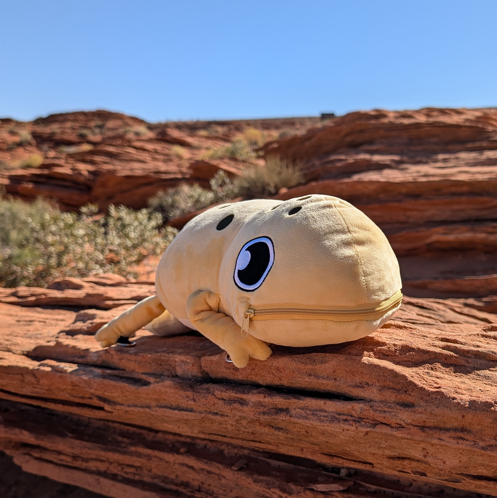 Leopard Gecko Plush Bag