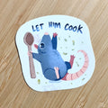 "Let Him Cook" Sticker