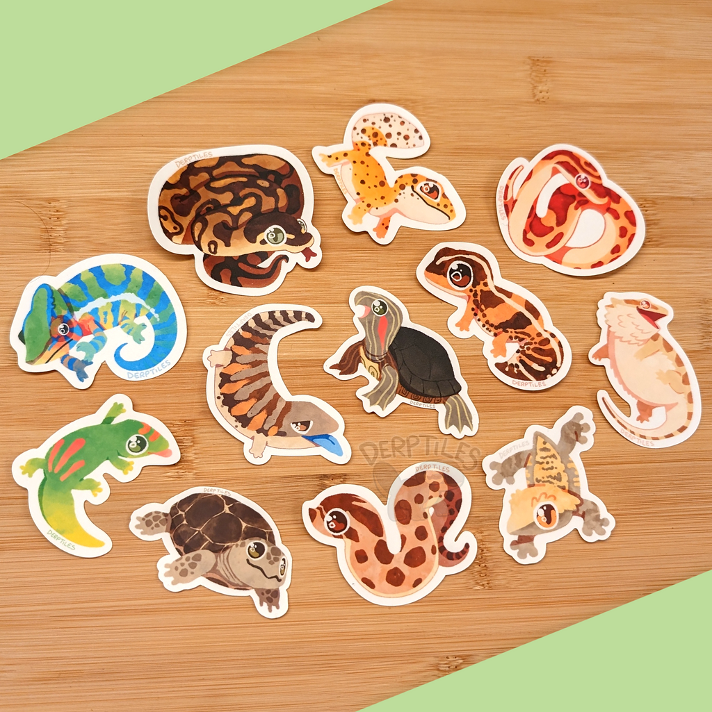 [Pet Reptiles] Series Stickers