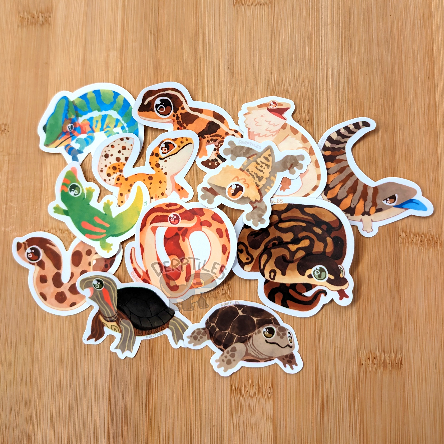 [Pet Reptiles] Series Stickers